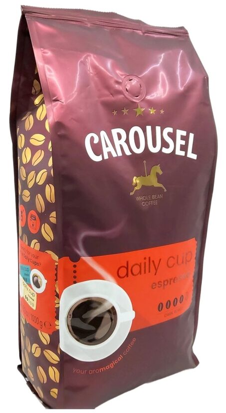 Carousel Daily Cup Espresso kavos pupelės 1 kg